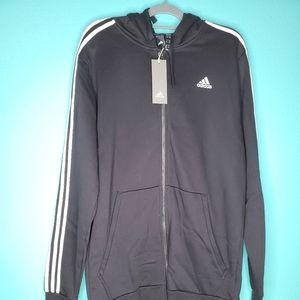 NWT Black & White Classic Adidas Hoodie
